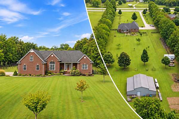 3.45 Acres of Land with Home for Sale in Mount Pleasant, Tennessee