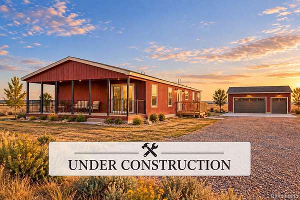 3.63 Acres of Land with Home for Sale in Calhan, Colorado