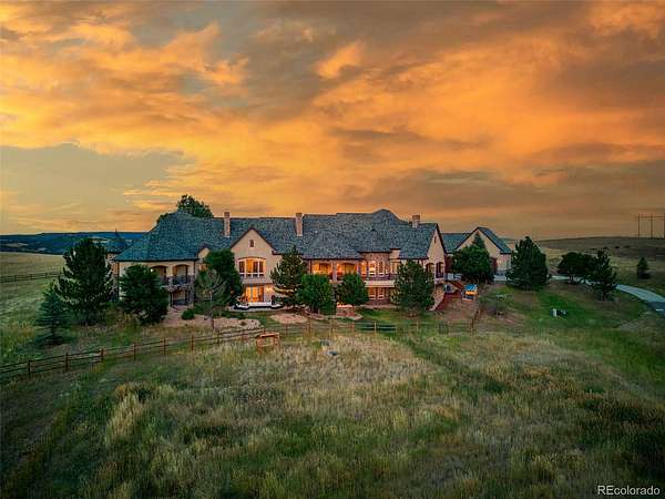 10.5 Acres of Land with Home for Sale in Sedalia, Colorado