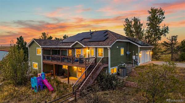 36 Acres of Agricultural Land with Home for Sale in Elizabeth, Colorado