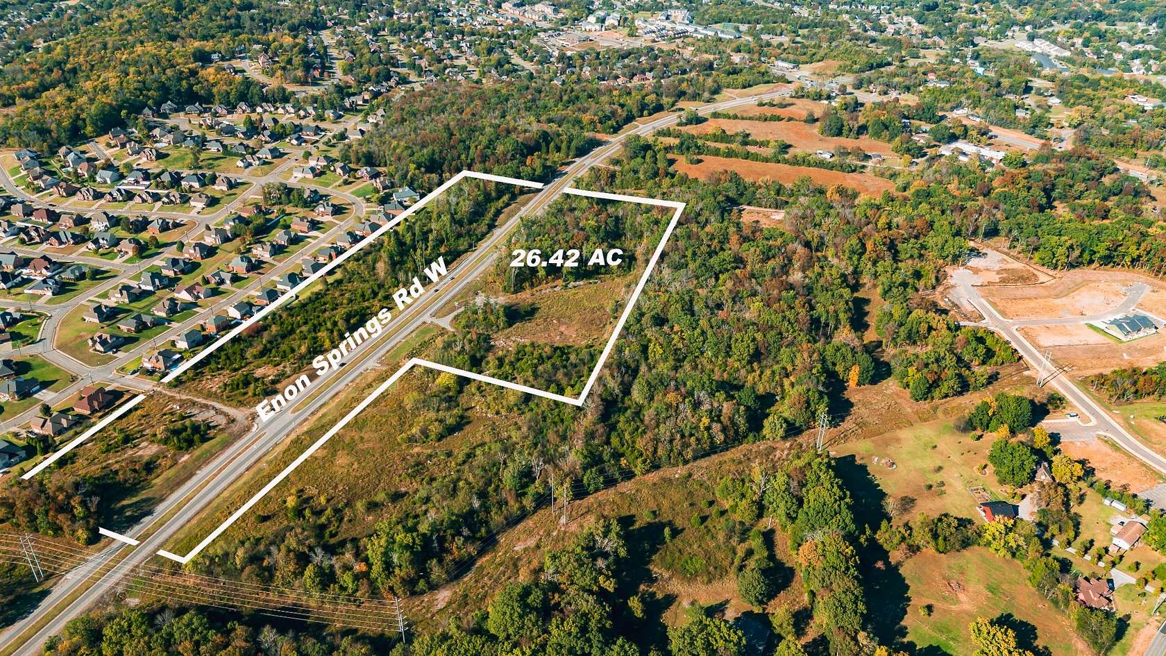 26 Acres of Land for Sale in Smyrna, Tennessee