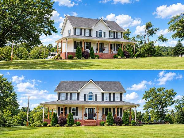 8.22 Acres of Land with Home for Sale in Lebanon, Tennessee