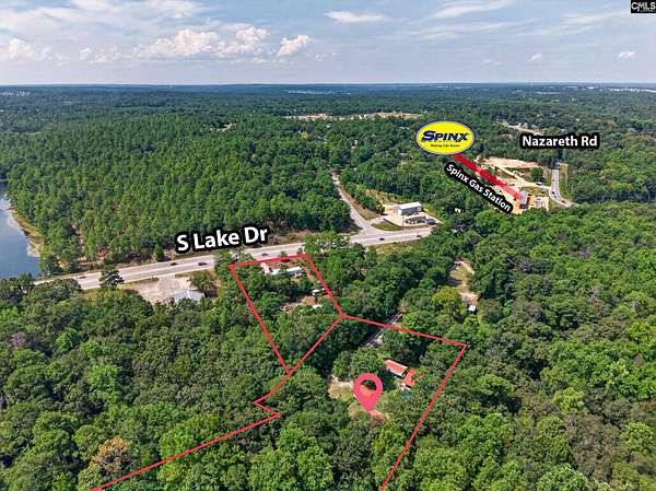 5 Acres of Land with Home for Sale in Lexington, South Carolina