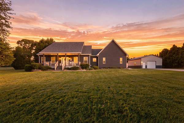 1.85 Acres of Land with Home for Sale in Mingo, Iowa