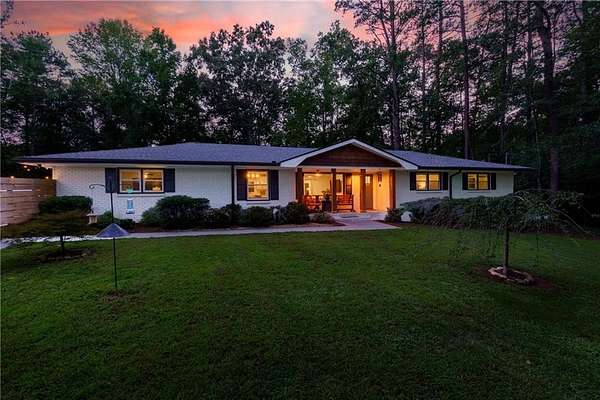 2.45 Acres of Land with Home for Sale in Smyrna, Georgia