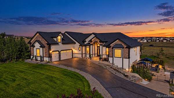 5 Acres of Land with Home for Sale in Elizabeth, Colorado