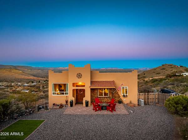 2 Acres of Land with Home for Sale in Clarkdale, Arizona