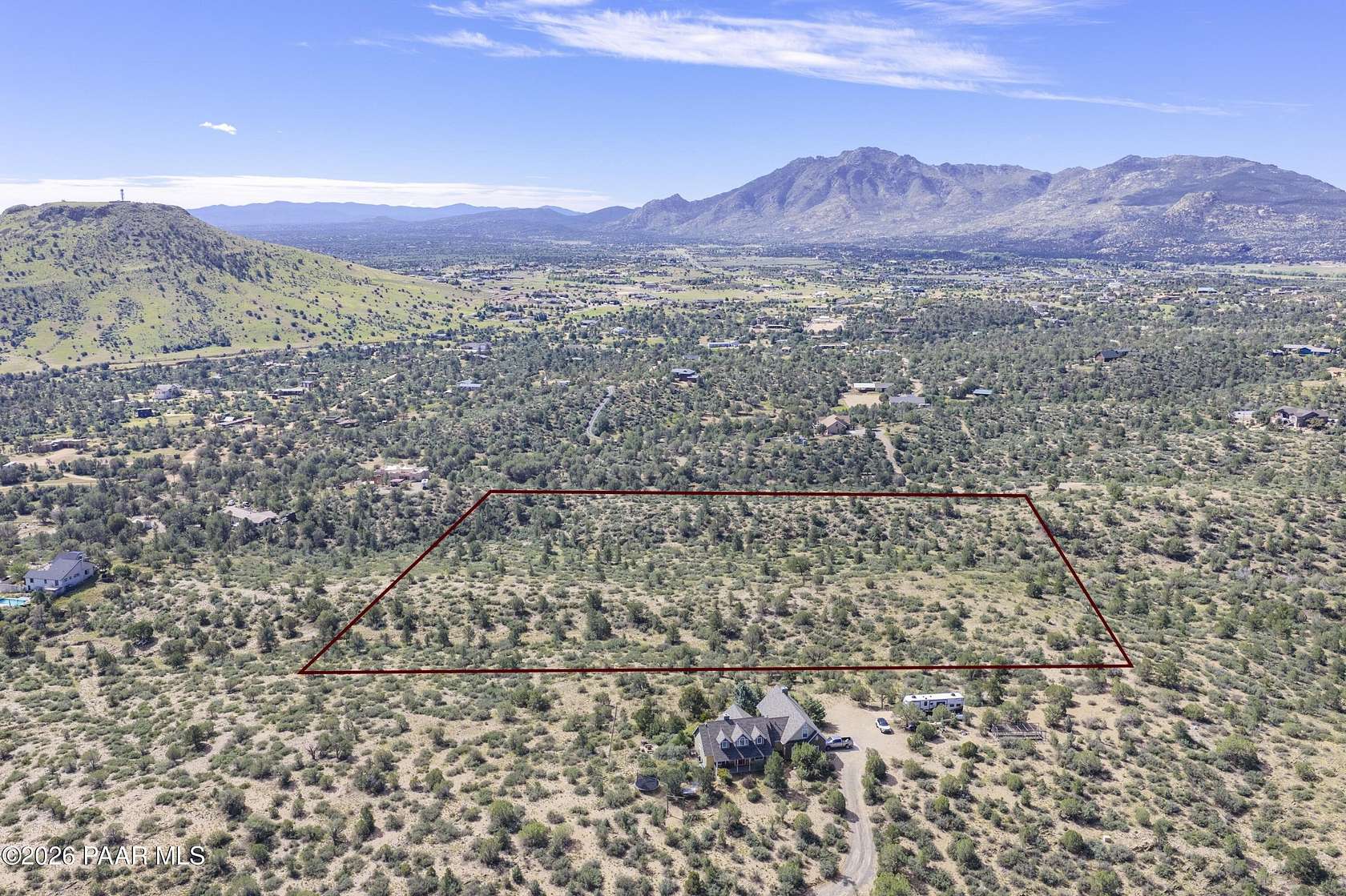10.7 Acres of Land for Sale in Prescott, Arizona