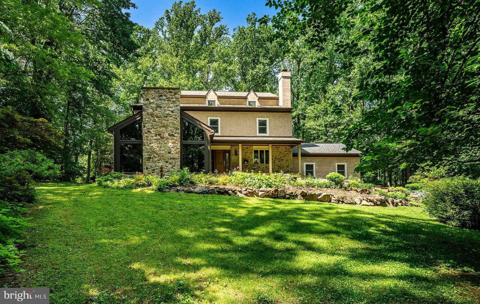 2.1 Acres of Land with Home for Sale in Glenmoore, Pennsylvania