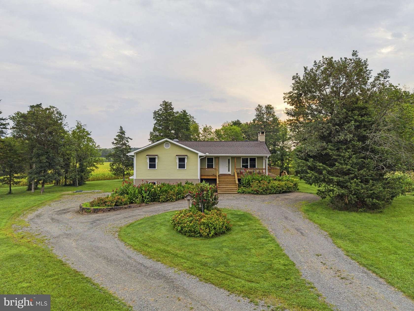 12.1 Acres of Land with Home for Sale in Midland, Virginia