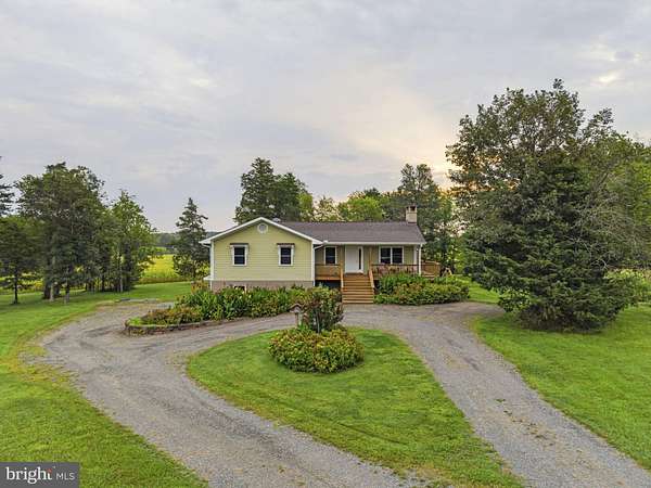 12.1 Acres of Land with Home for Sale in Midland, Virginia