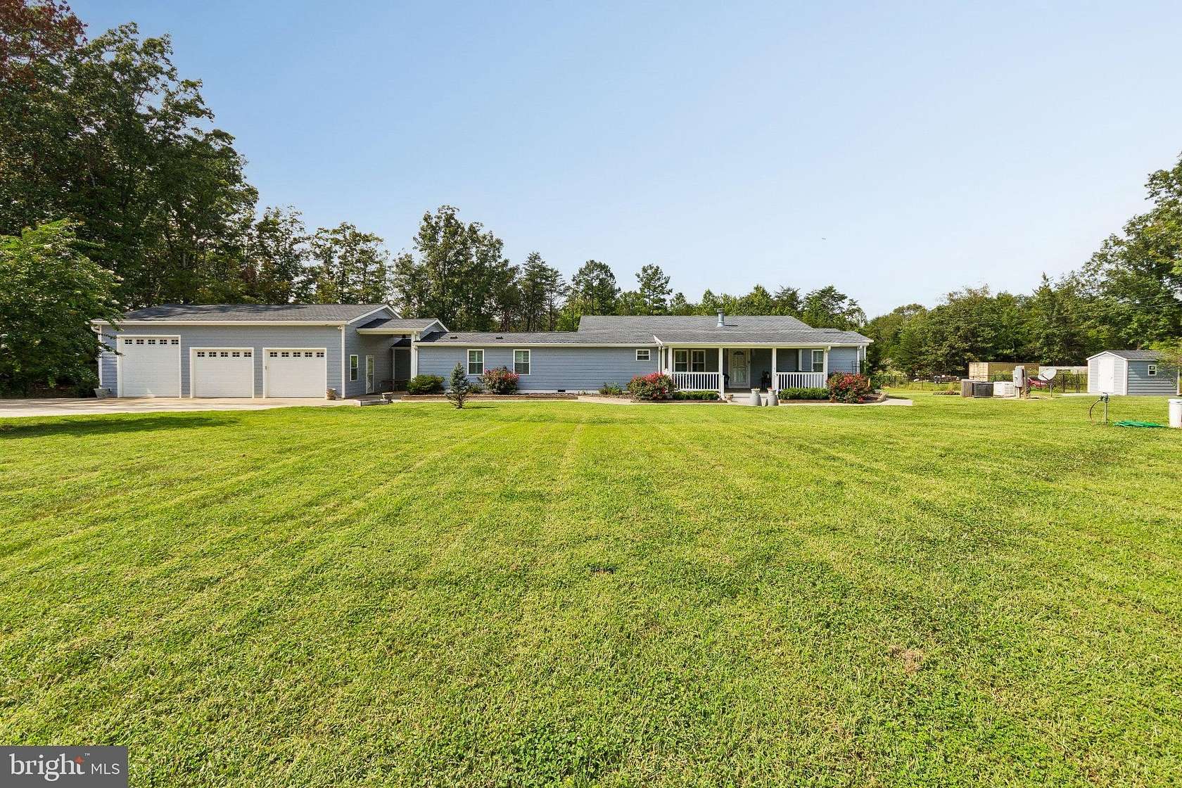 6.42 Acres of Land with Home for Sale in Louisa, Virginia