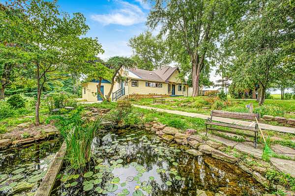 12 Acres of Land with Home for Sale in Clayton, Indiana
