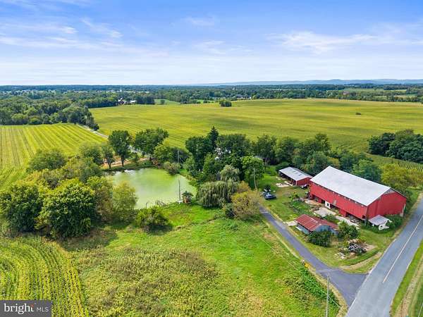146 Acres of Land with Home for Sale in Littlestown, Pennsylvania