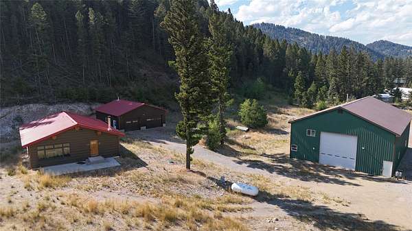 4.85 Acres of Land with Home for Sale in Philipsburg, Montana