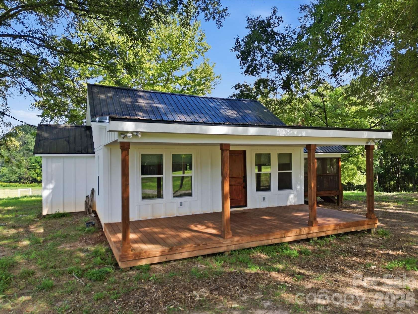 17.6 Acres of Land with Home for Sale in Olin, North Carolina