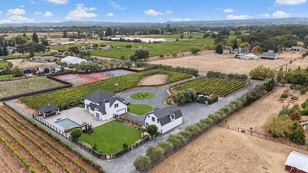 17.2 Acres of Land with Home for Sale in Santa Rosa, California