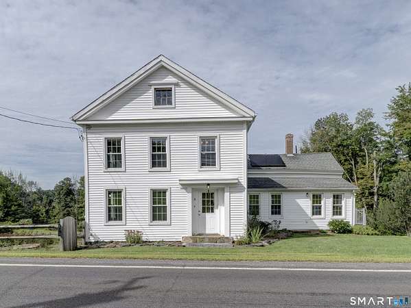 18 Acres of Land with Home for Sale in Ashford, Connecticut