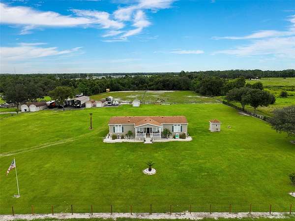 4.78 Acres of Land with Home for Sale in St. Cloud, Florida