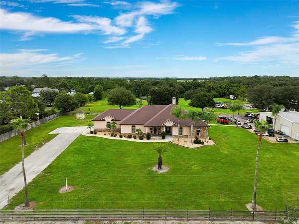 4.78 Acres of Land with Home for Sale in St. Cloud, Florida