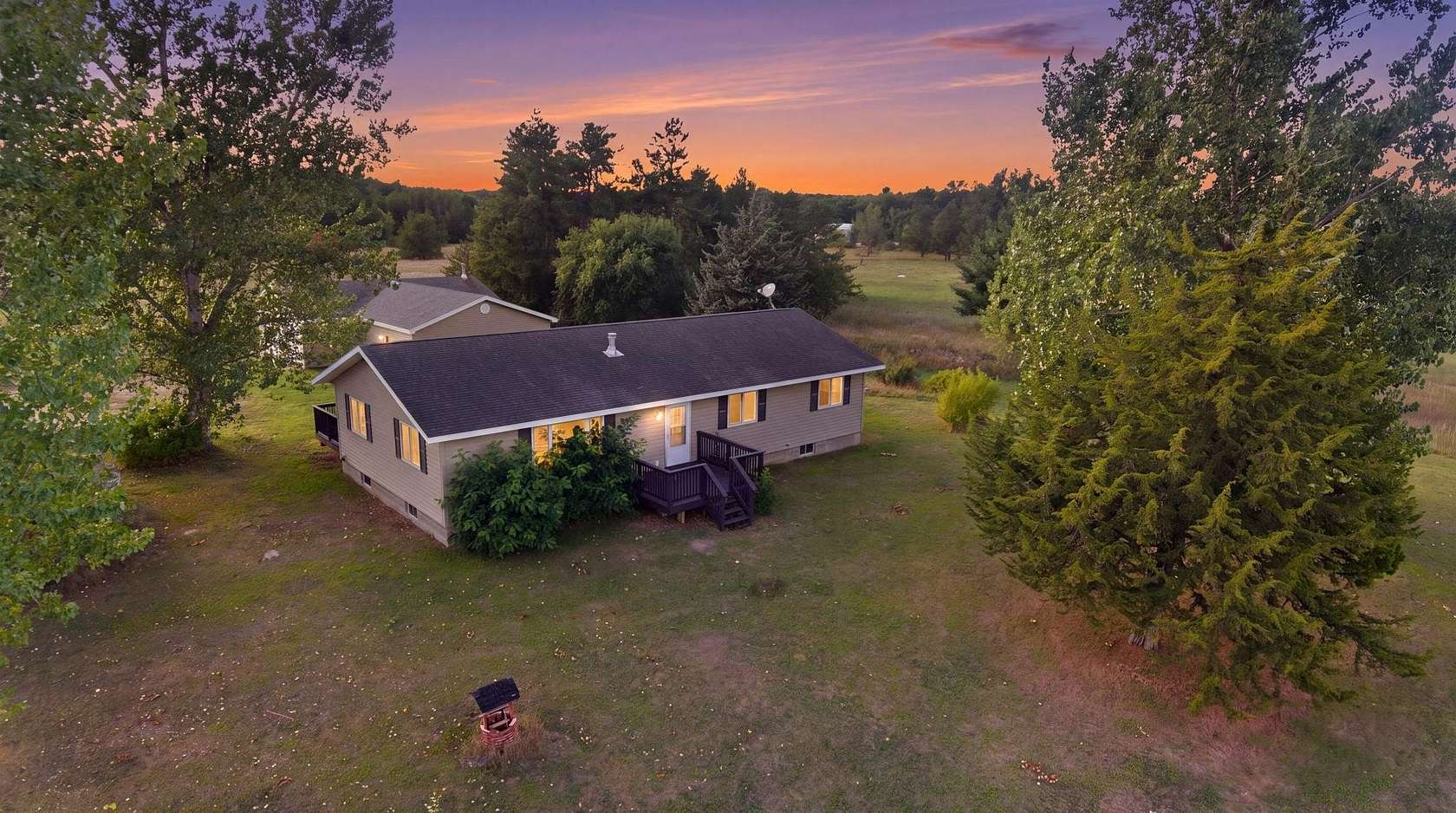 2.18 Acres of Land with Home for Sale in Frederic, Wisconsin