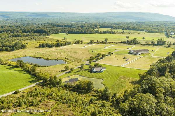 63.5 Acres of Agricultural Land with Home for Sale in Kerhonkson, New York