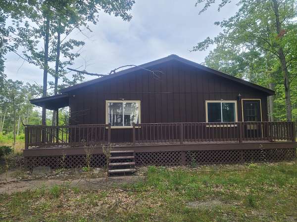 10 Acres of Recreational Land with Home for Sale in Spruce, Michigan