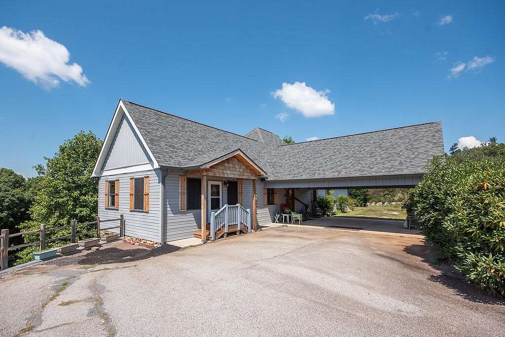 1.65 Acres of Land with Home for Sale in Franklin, North Carolina