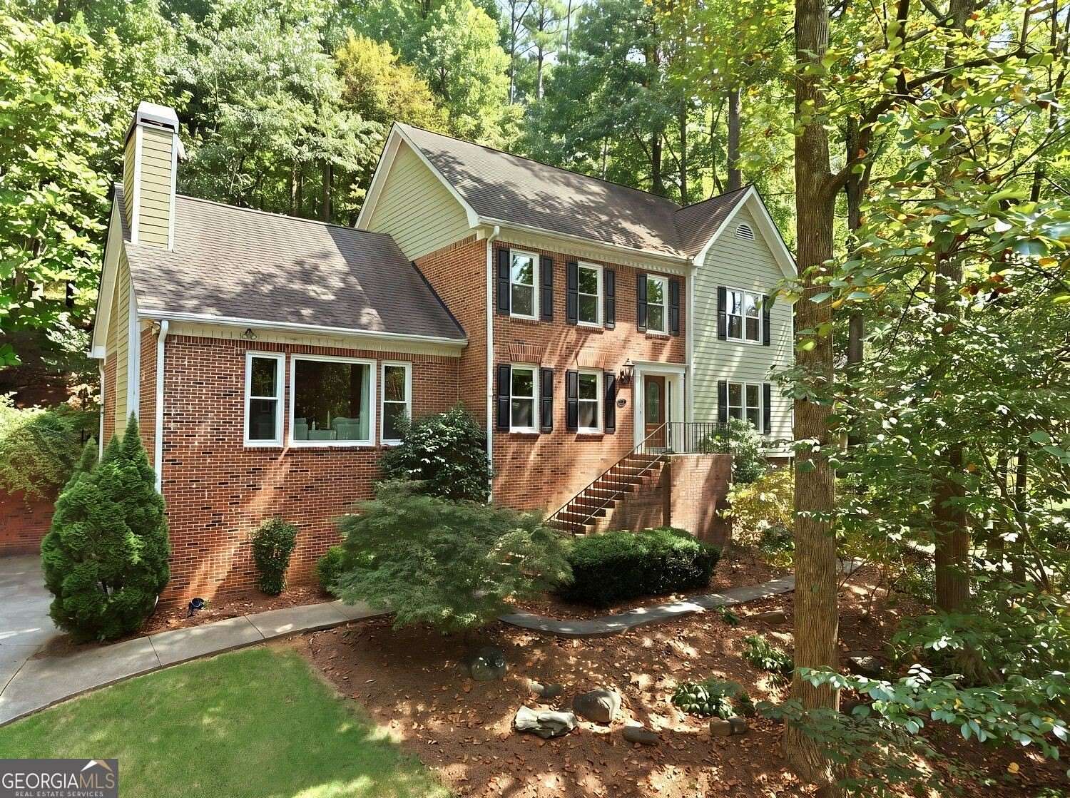 1.69 Acres of Land with Home for Sale in Roswell, Georgia