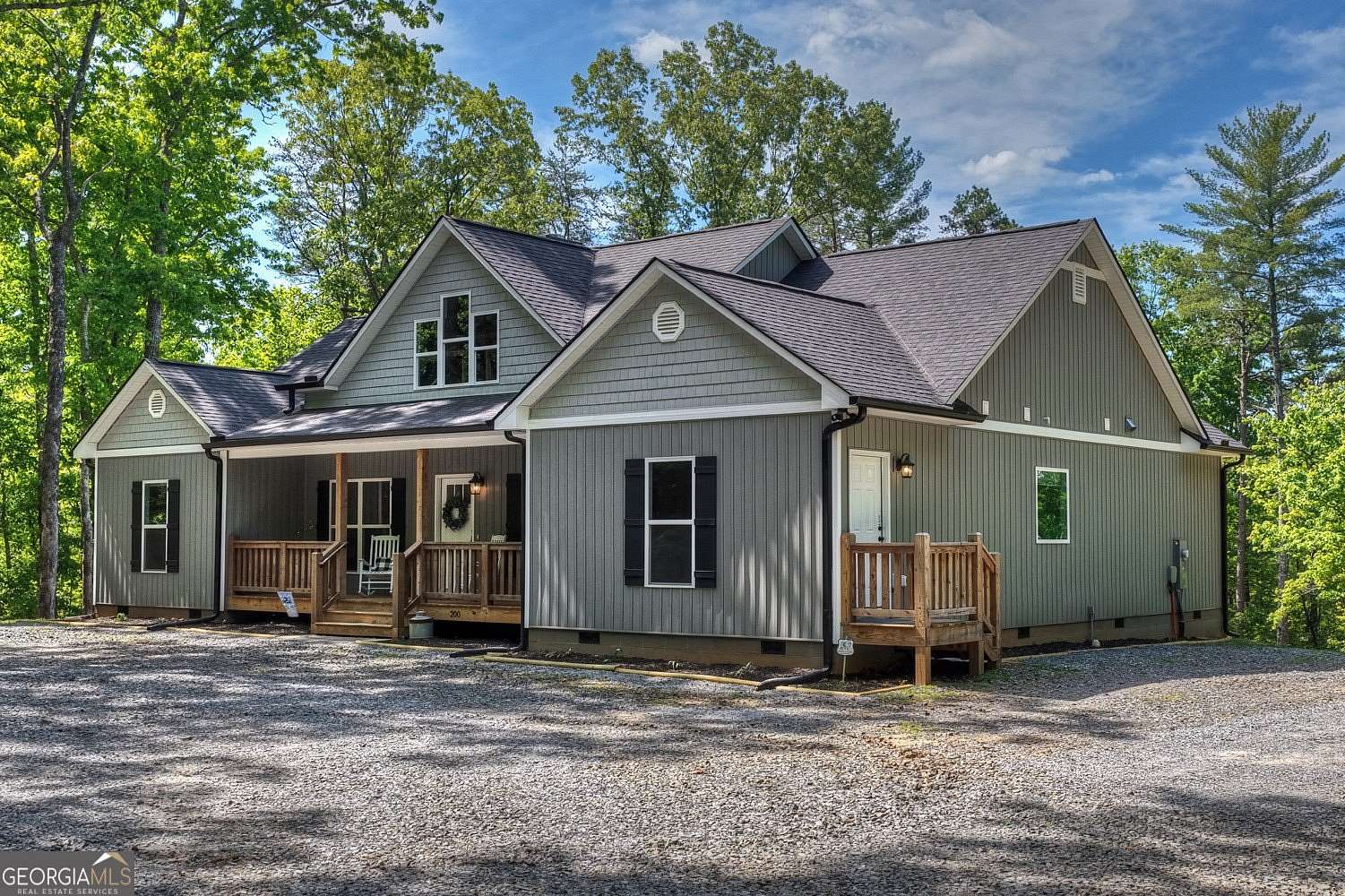 5.38 Acres of Land with Home for Sale in Ellijay, Georgia