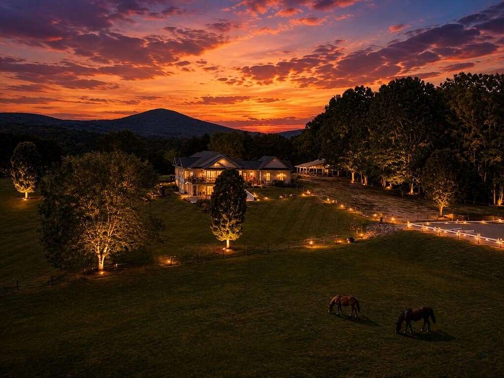 7.84 Acres of Land with Home for Sale in Blairsville, Georgia
