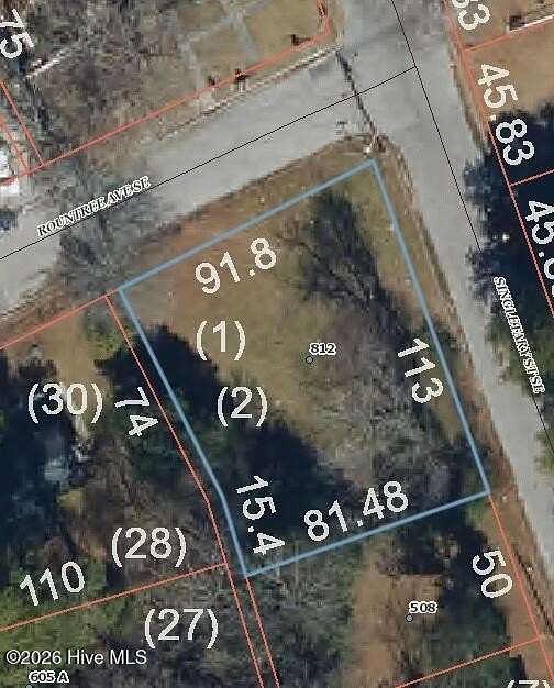 0.21 Acres of Land for Sale in Wilson, North Carolina