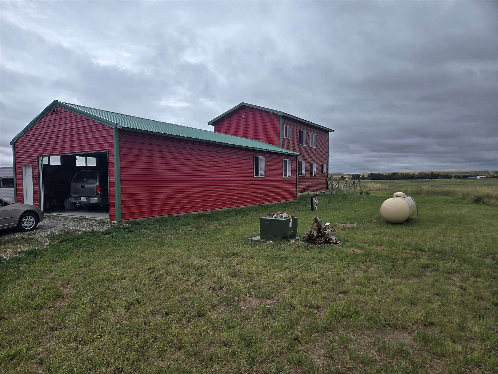 20.8 Acres of Land with Home for Sale in Valier, Montana