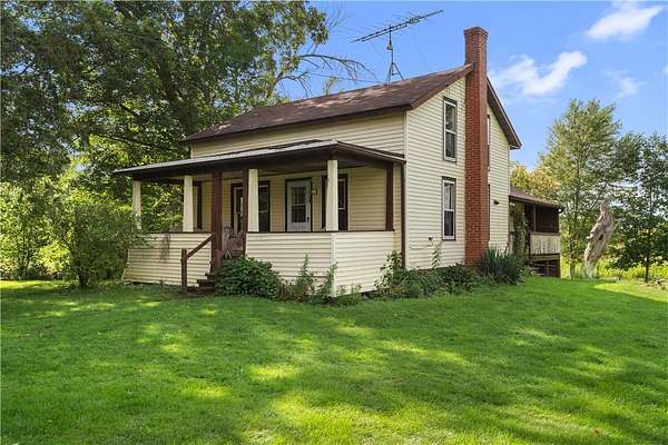 25.4 Acres of Agricultural Land with Home for Sale in Mount Morris, New York