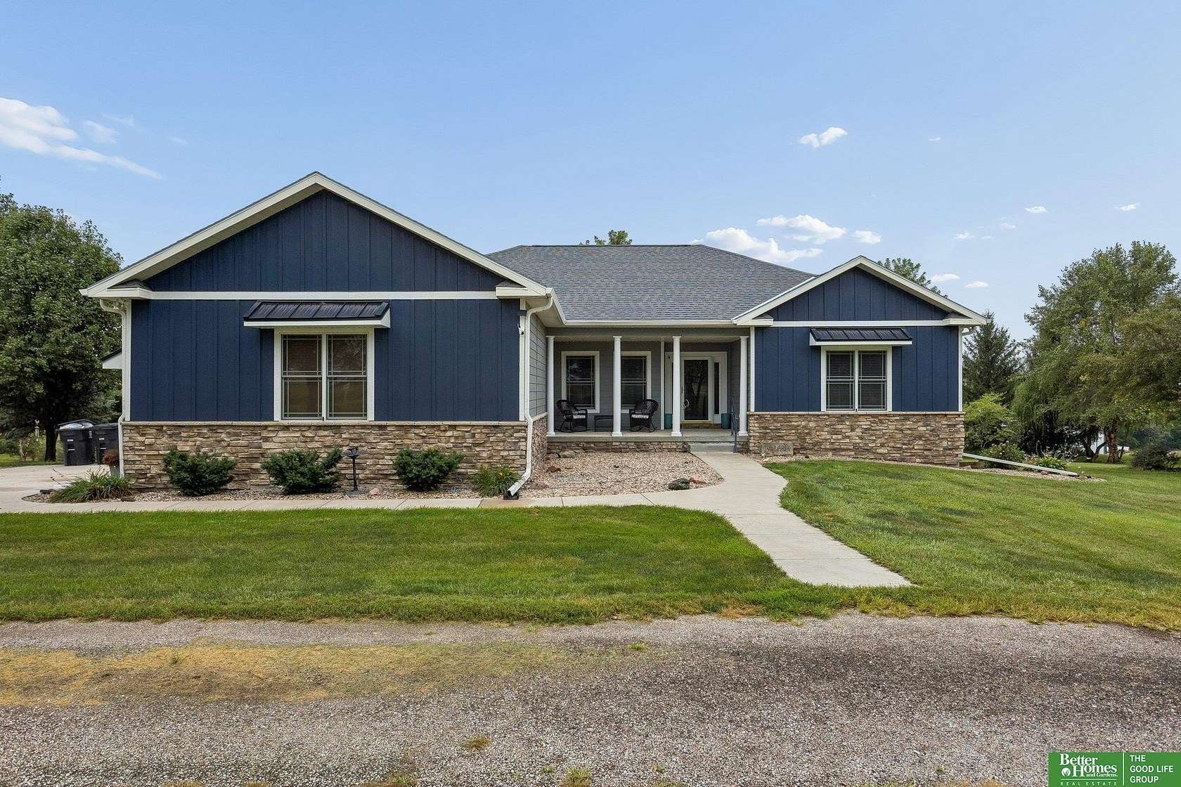 3.18 Acres of Land with Home for Sale in Gretna, Nebraska