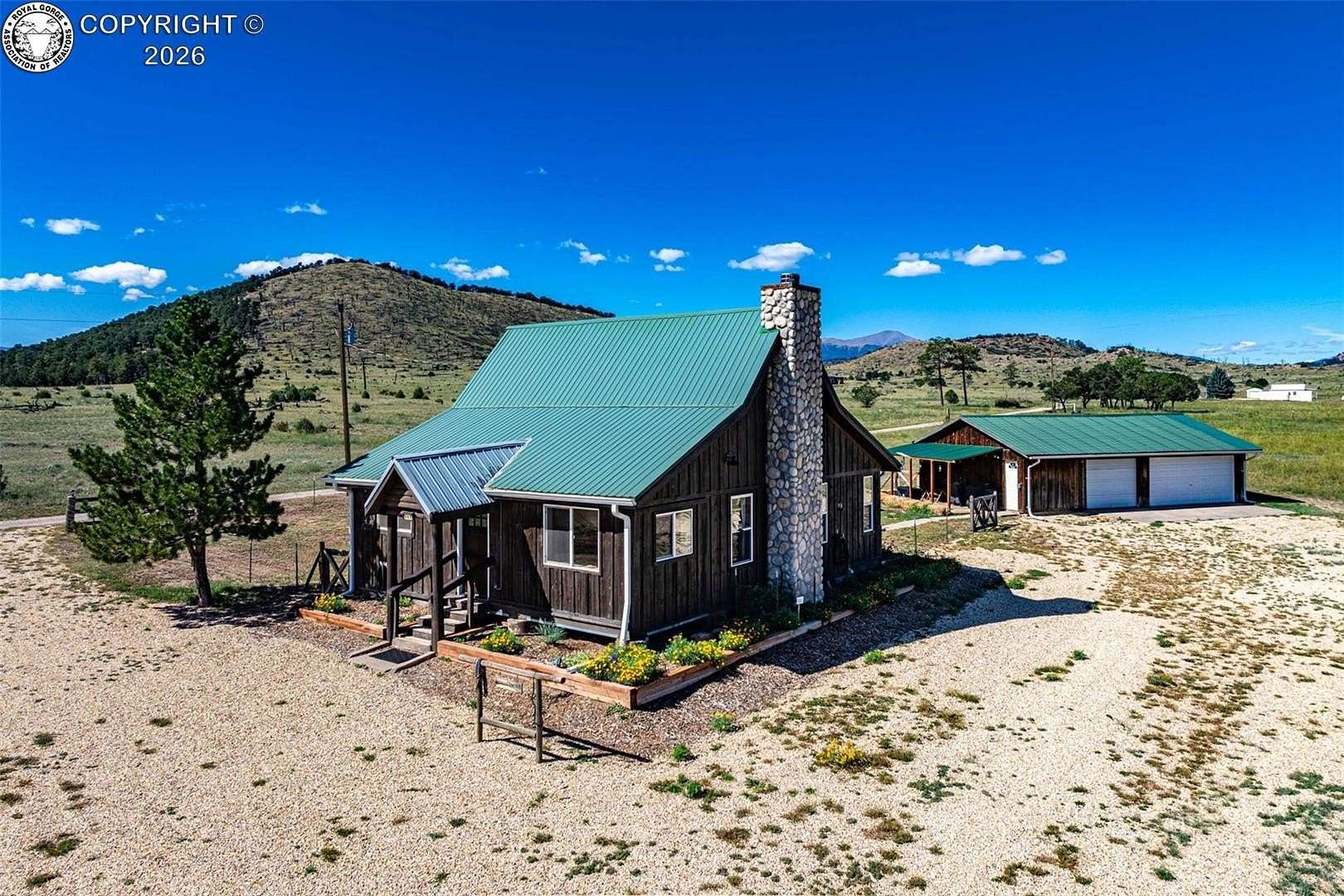 5.26 Acres of Land with Home for Sale in Cotopaxi, Colorado