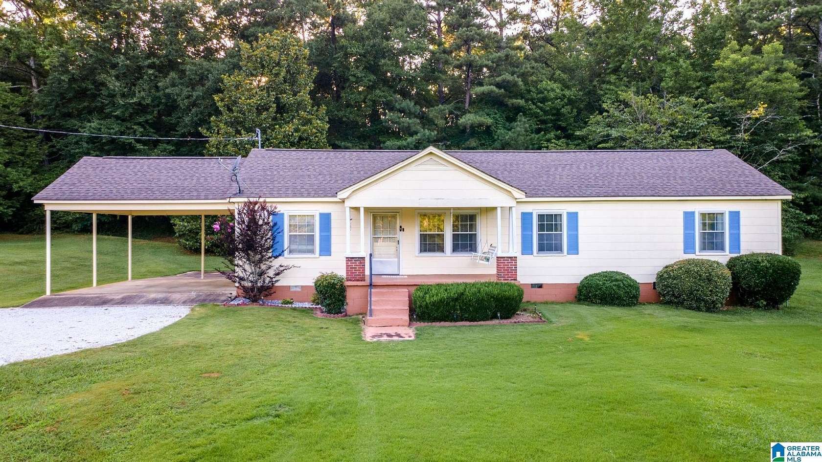 1.5 Acres of Land with Home for Sale in Ashland, Alabama