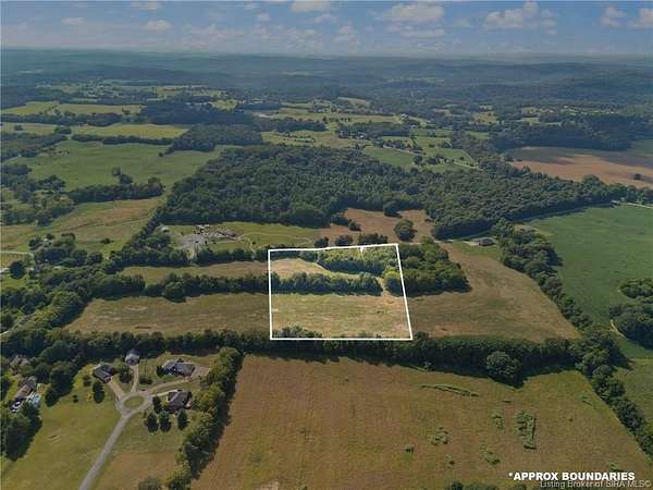 13.5 Acres of Land for Auction in Corydon, Indiana