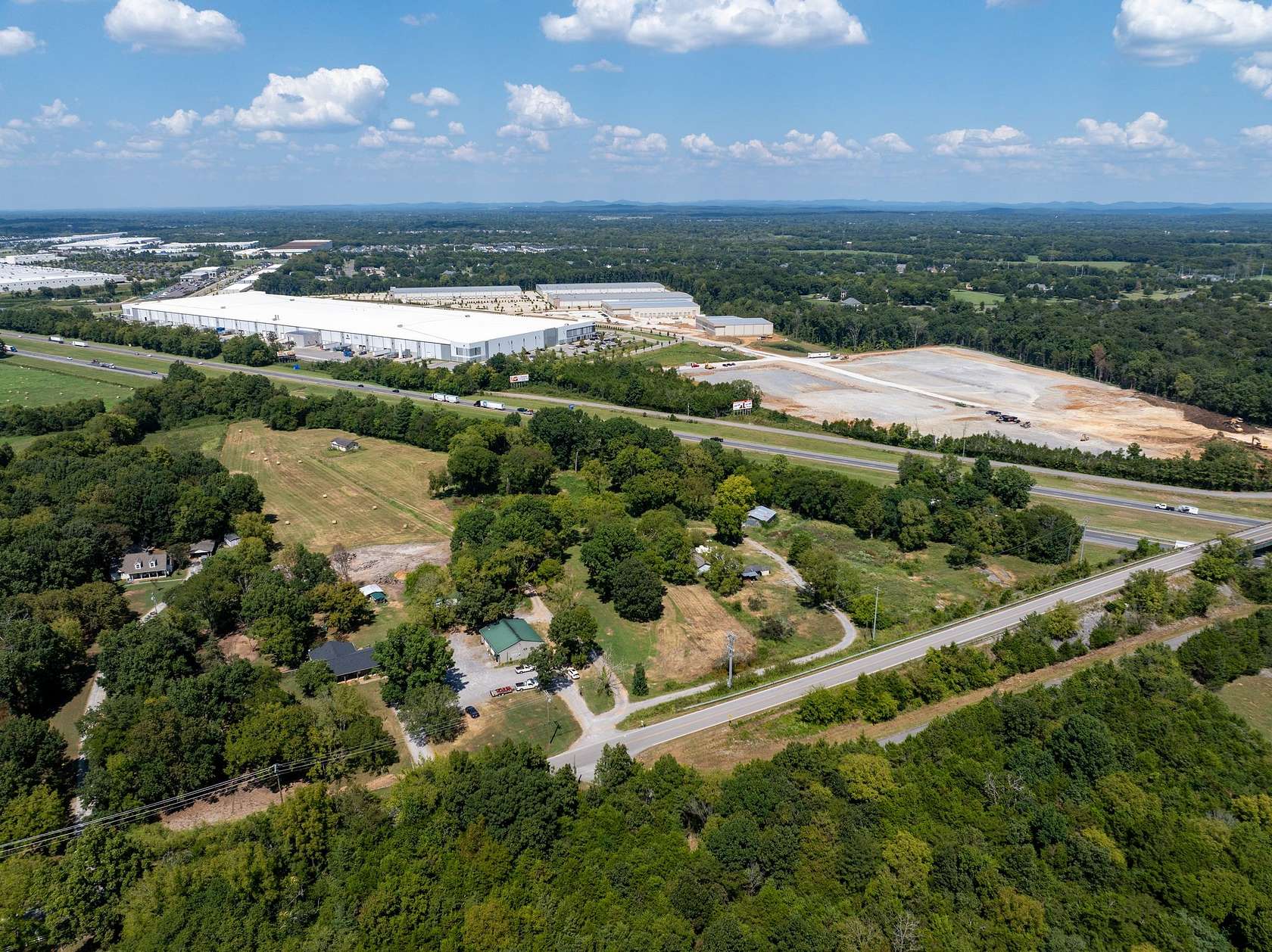 7.15 Acres of Land with Home for Sale in Murfreesboro, Tennessee