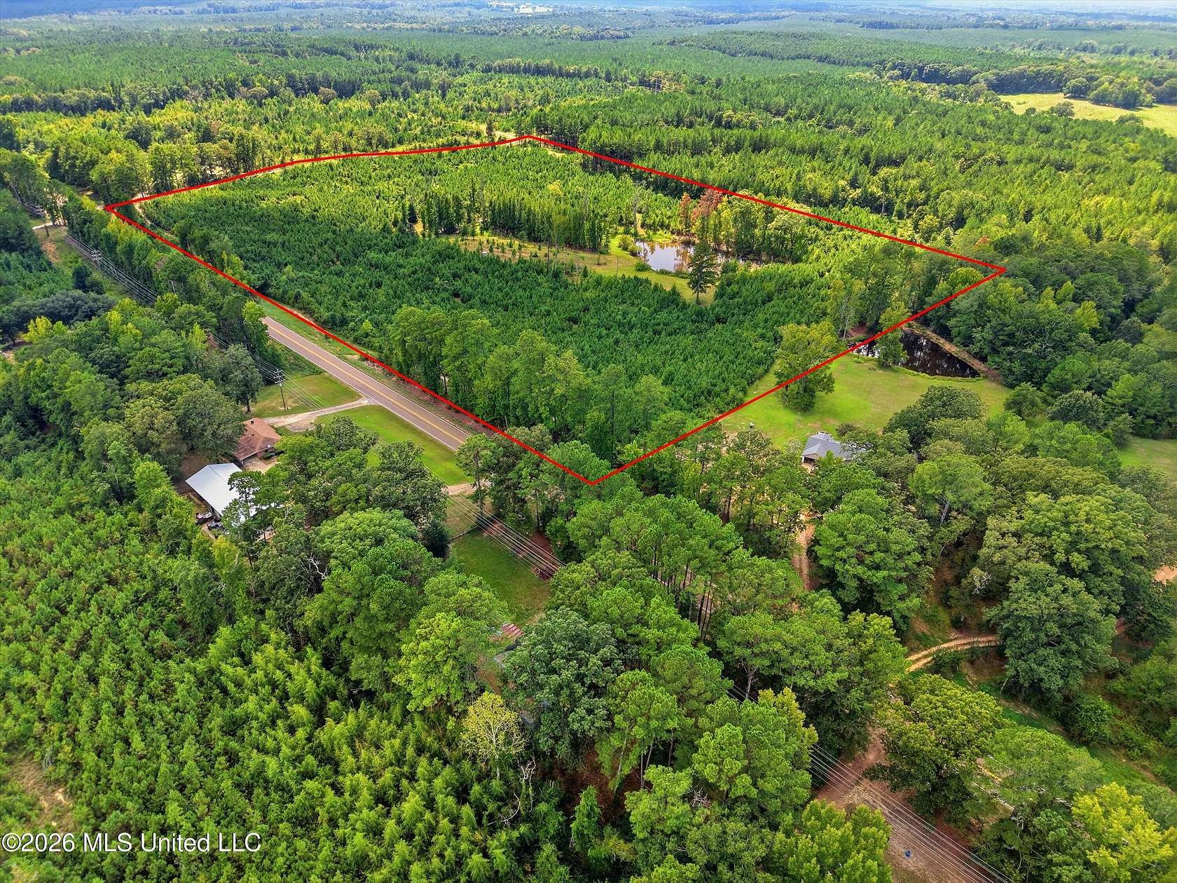 27 Acres of Recreational & Residential Land for Sale in Carthage, Mississippi