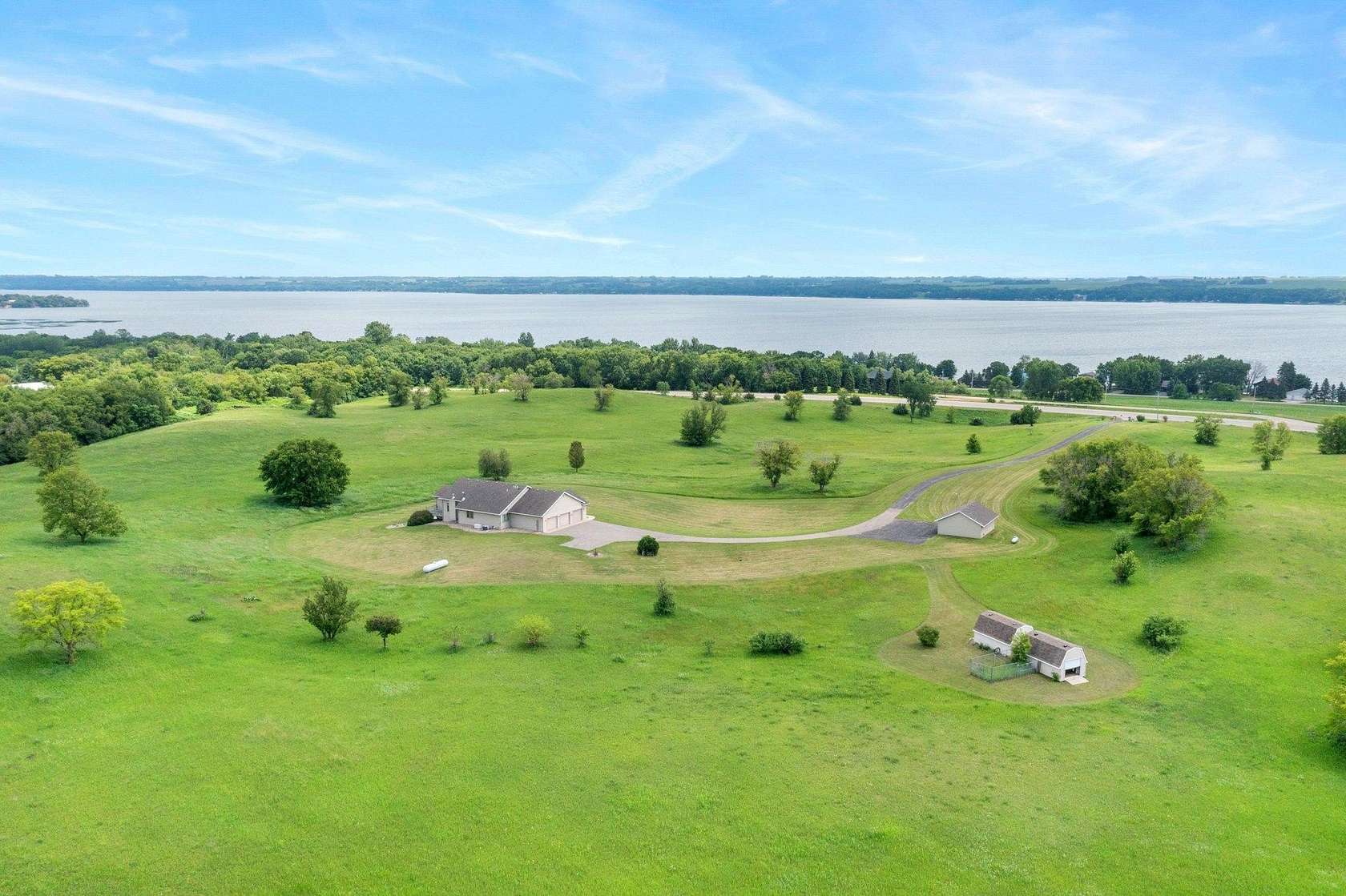 3.33 Acres of Land with Home for Sale in Starbuck, Minnesota