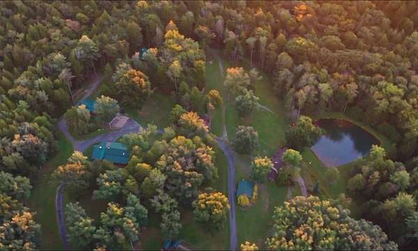 33 Acres of Recreational Land with Home for Sale in Lawrence Township, Pennsylvania