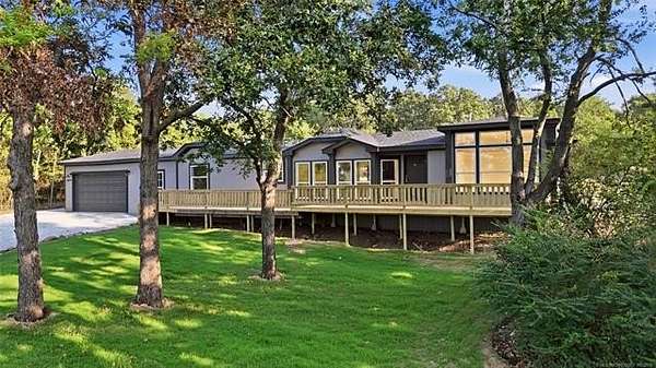 3.74 Acres of Land with Home for Sale in Sapulpa, Oklahoma