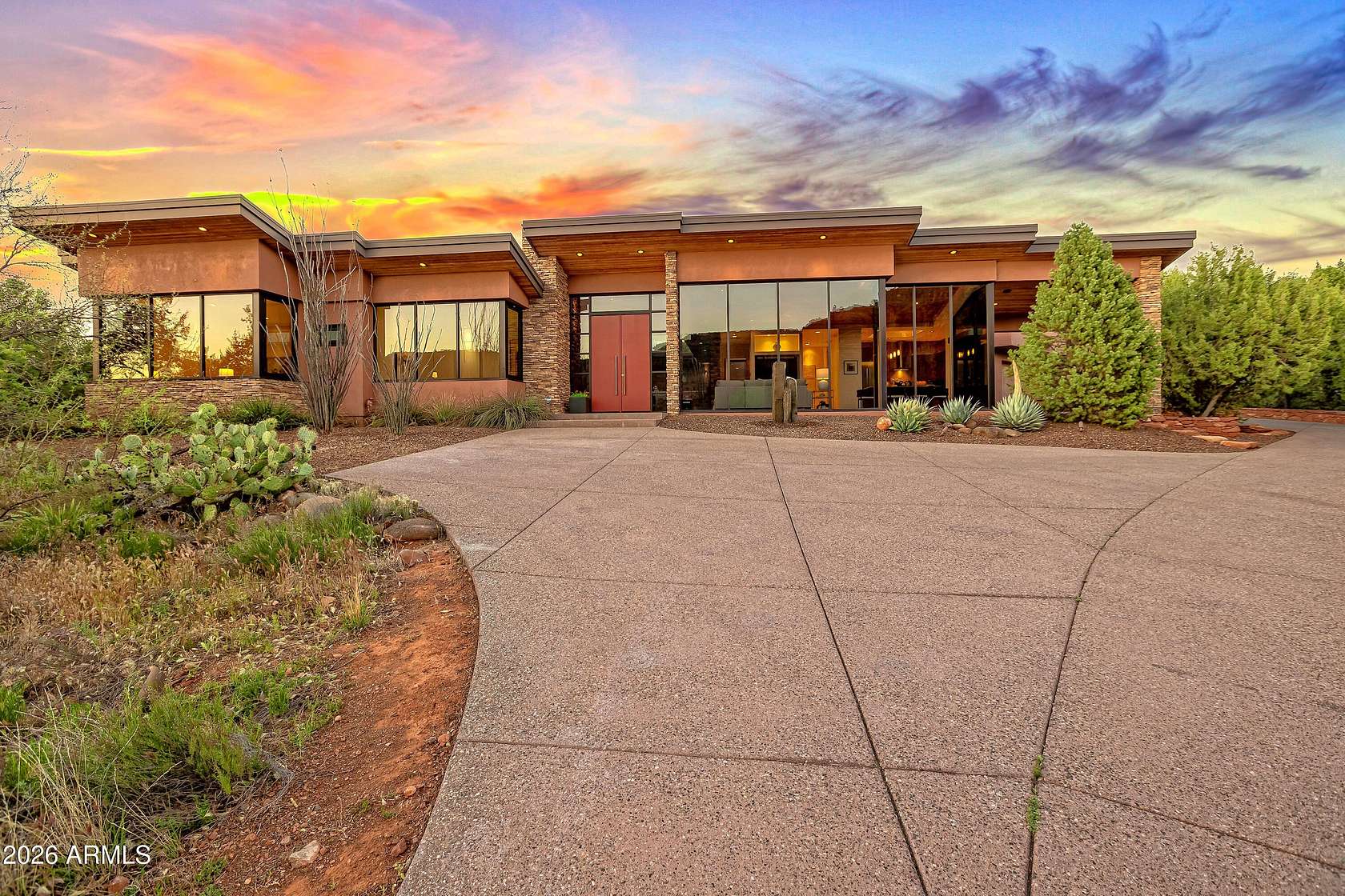 2 Acres of Land with Home for Sale in Sedona, Arizona