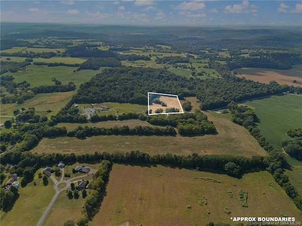 6.8 Acres of Land for Auction in Corydon, Indiana