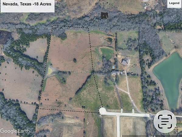 18 Acres of Land for Sale in Nevada, Texas