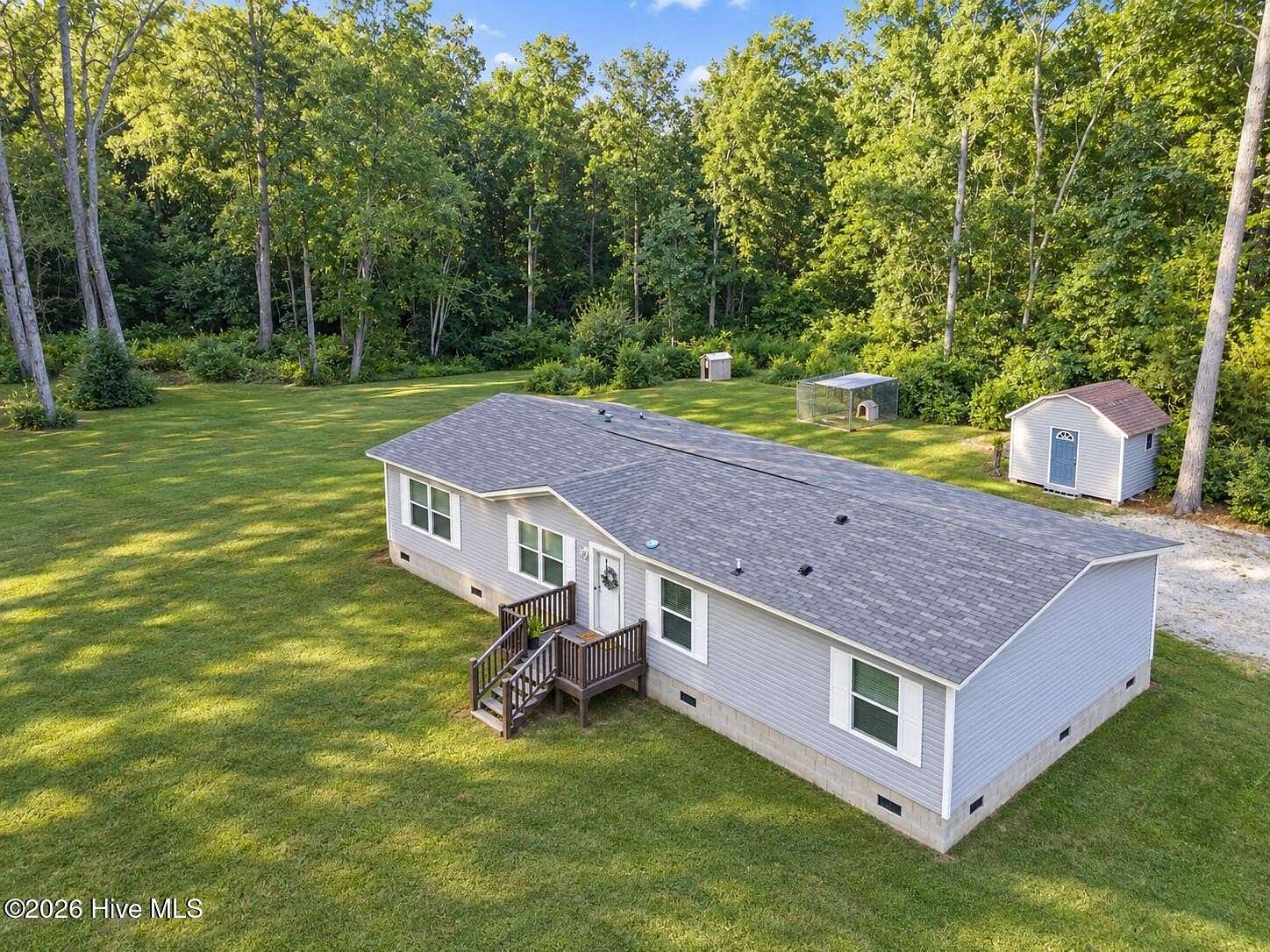 1.9 Acres of Land with Home for Sale in Gibson, North Carolina