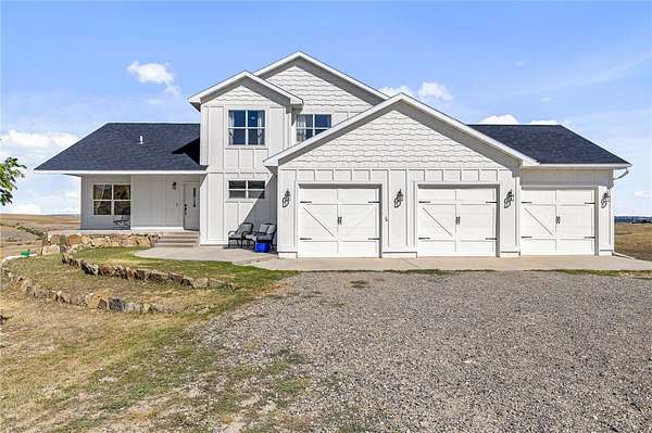 9.18 Acres of Land with Home for Sale in Billings, Montana