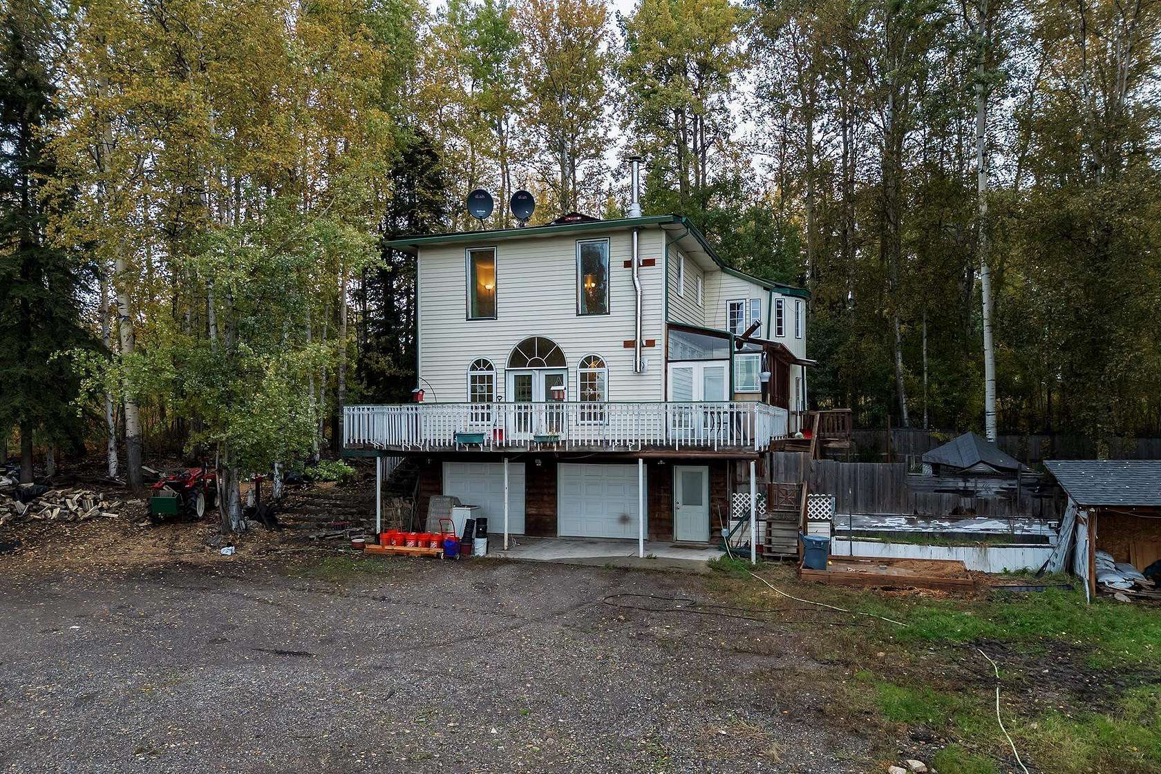 2.22 Acres of Land with Home for Sale in Fairbanks, Alaska