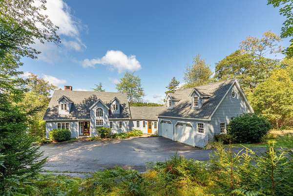 4.65 Acres of Land with Home for Sale in Edgecomb, Maine